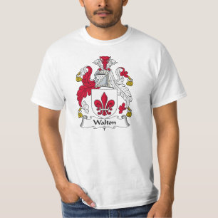 Walton familjvapensköld t-shirt