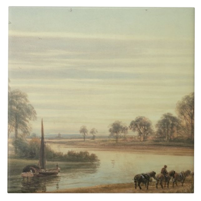Walton på Thames Kakelplatta (Framsidan)