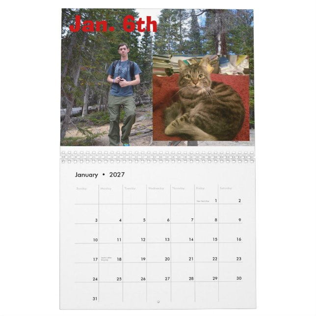 Waltons kalender 2015 (Jan 2027)