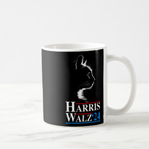 Waltz 2024 Val Funny Cat Kamala Harris Tim Wa Kaffemugg