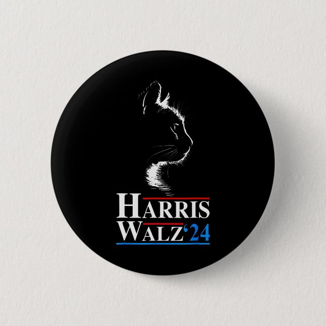 Waltz 2024 Val Kamala Harris Tim Waltz 2024 1 Knapp (Framsida)