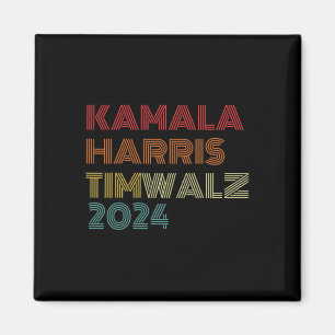 Waltz 2024 Val Kamala Harris Tim Waltz 2024 1 Magnet