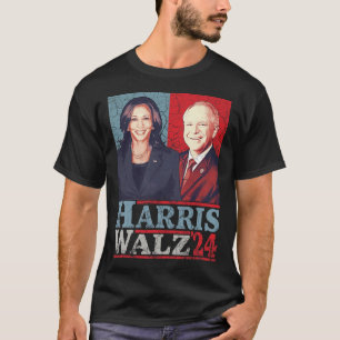 Waltz 2024 Val Kamala Harris Tim Waltz 2024 5 T Shirt