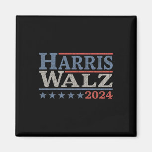 Waltz 2024 Val Kamala Harris Tim Waltz 2024 & Magnet