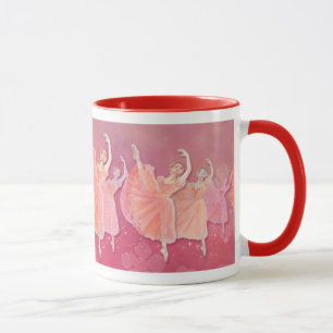Waltz av blommabalettmuggen mugg