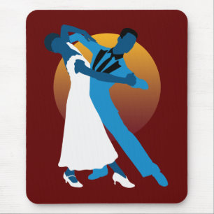 Waltz Dancing Älskare Musmatta