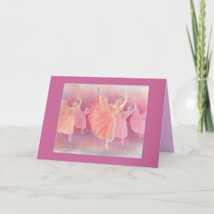 Waltz of the Flowers Greeting Card Helgkort