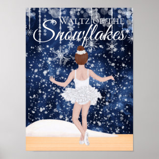 Waltz of the Snöflingor the Nutcracker Ballet Poster