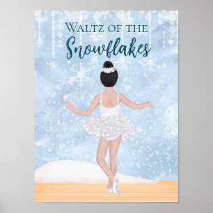 Waltz of the Snöflingor the Nutcracker Ballet Poster