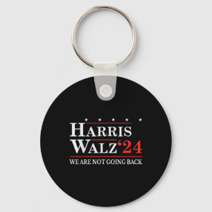 Waltz Vi ska inte tillbaka Kamala Harris 2024 2 Nyckelring