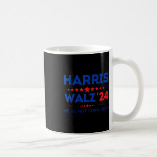 Waltz Vi ska inte tillbaka Kamala Harris 2024 Kaffemugg