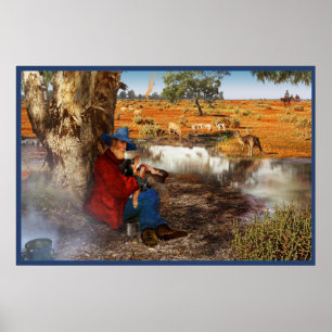 Waltzing Matilda tryck