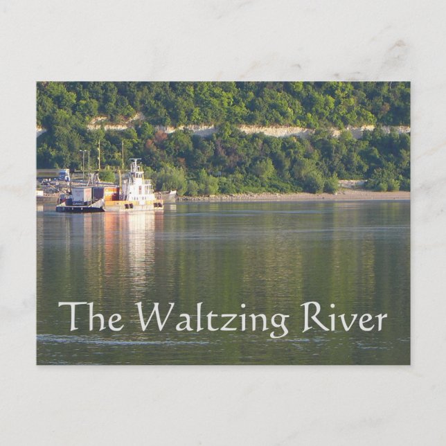 Waltzing River Vykort (Framsida)