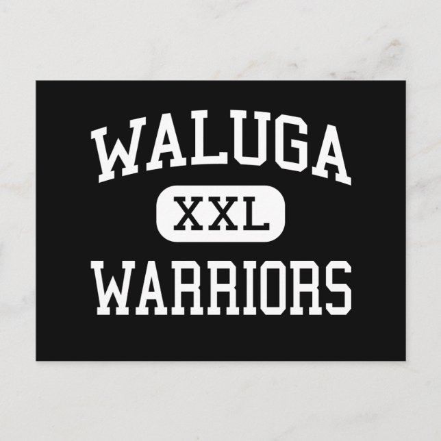 Waluga - Warriors - Junior - Sjö Oswego Oregon Vykort (Framsida)