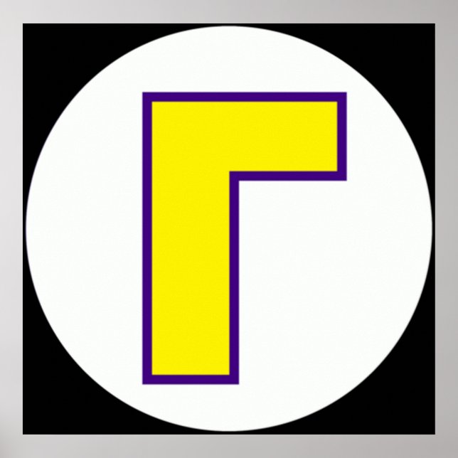 Waluigi Icon Poster (Framsidan)