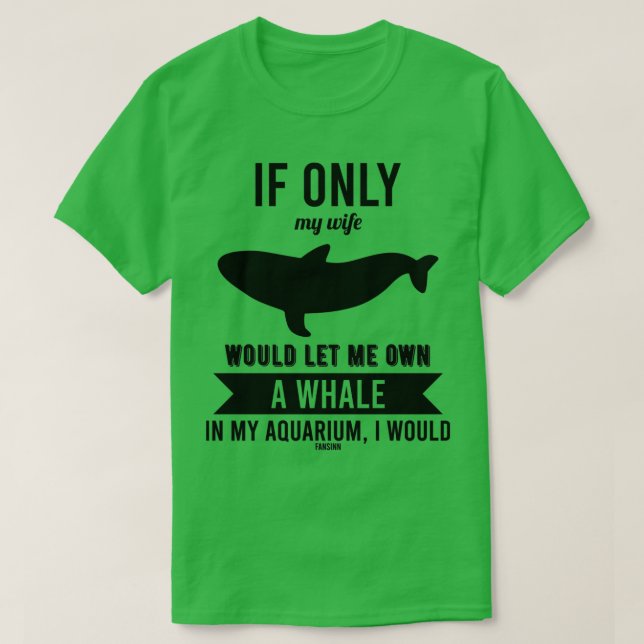Walvis säger t shirt (Design framsida)