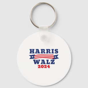 Walz 2024 American Flagga Kamala Harris Tim Waltz Nyckelring