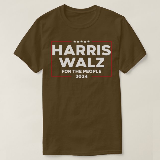 Walz 2024 for the People 1 T Shirt (Design framsida)