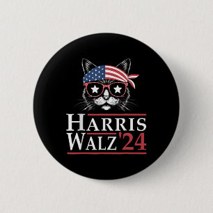 Walz 2024 Funny Cat Election Kamala Harris Tim Wal Knapp