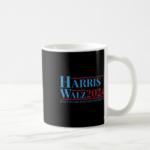 Walz 2024 Kamala Harris Tim Walz Kampanj Funny Te Kaffemugg