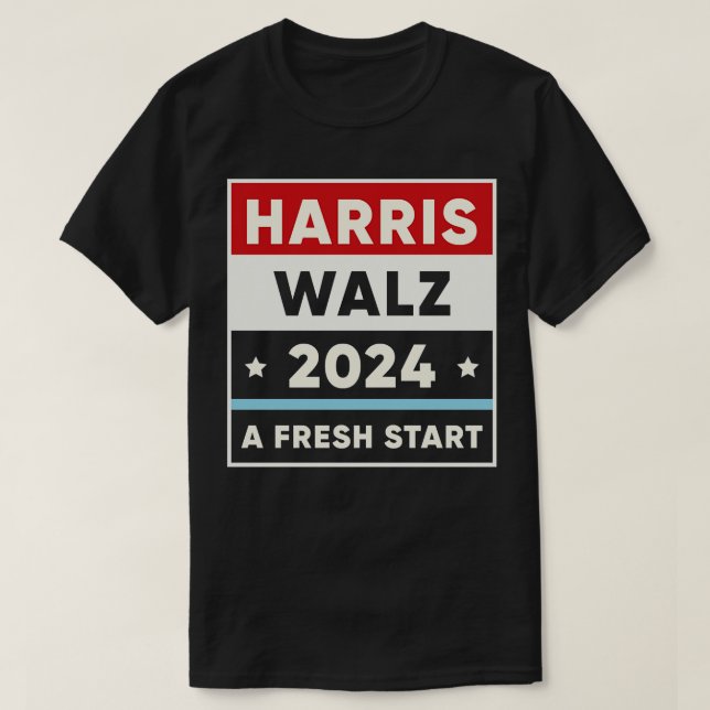 Walz 2024 t shirt (Design framsida)