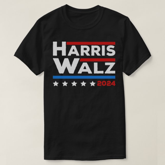 Walz 2024 TShirt 20 T Shirt (Design framsida)