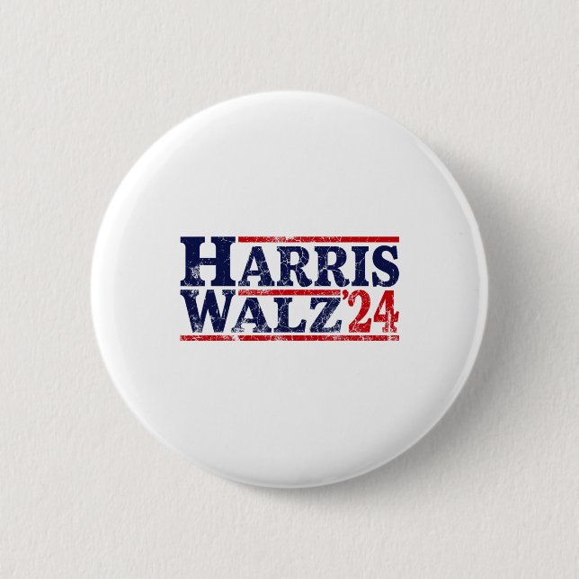 Walz 2024 Val Kamala Harris Tim Waltz 2024 16 Knapp (Framsida)