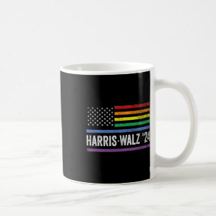 Walz 2024 Valection Kamala Tim Waltz American Lgbt Kaffemugg