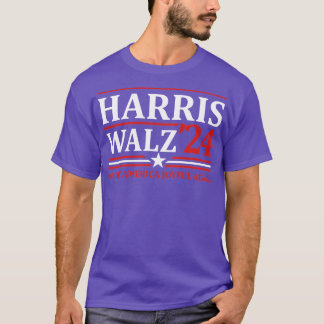 Walz Glatt igen 2024 Kampanj Souvenir TShirt T Shirt