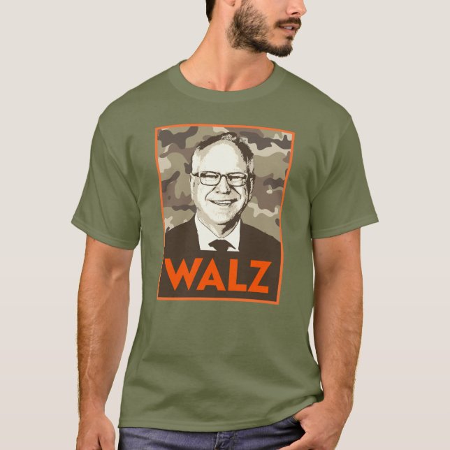 WALZ Hope i Camouflage T Shirt (Framsida)