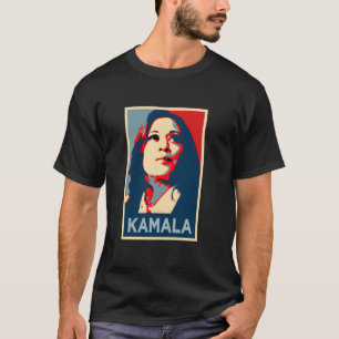 Walz Obama Poster Kamala Harris 2024 Byt I m Wi T Shirt