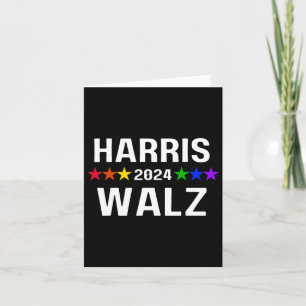 WAlzheimer 2024 Lgbtq Gay pride Rainbow Kamala Har Kort