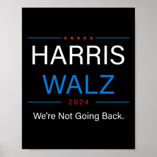 WAlzheimer 2024 Valection Kamala Harris Tim W Walt Poster