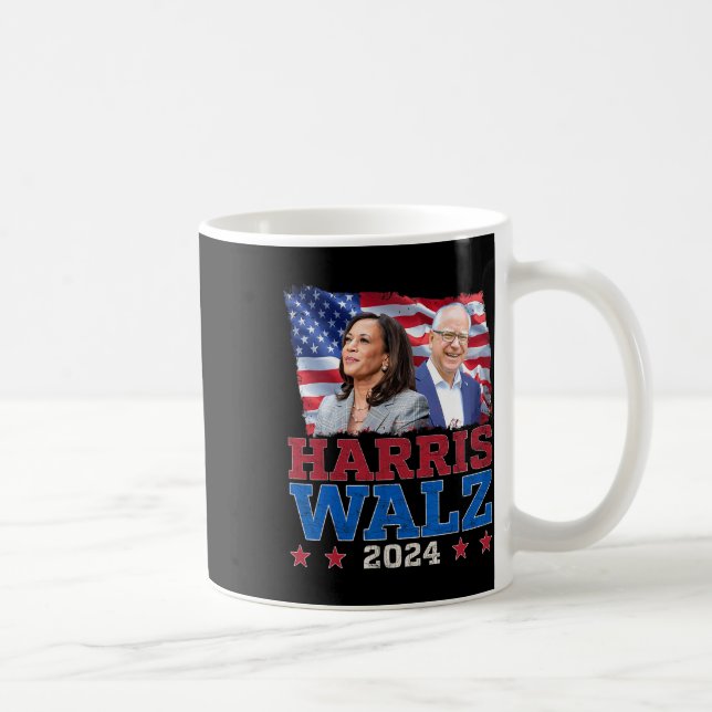WAlzheimer President Val 2024 Kamala Harris T Kaffemugg (Höger)