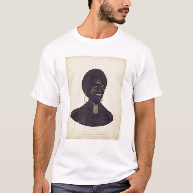 Wambela fru av Cobbawn Wogi, infödd chef T Shirt (Framsida)