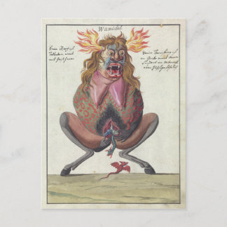 Wamidal demon vykort