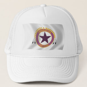 Wampanoag-stammens flagghatt keps