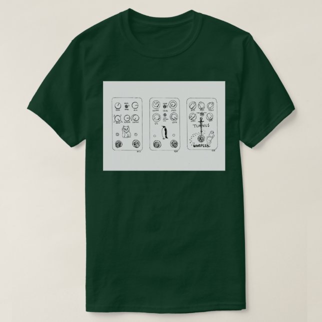 Wampler JHS Pedals T Shirt (Design framsida)