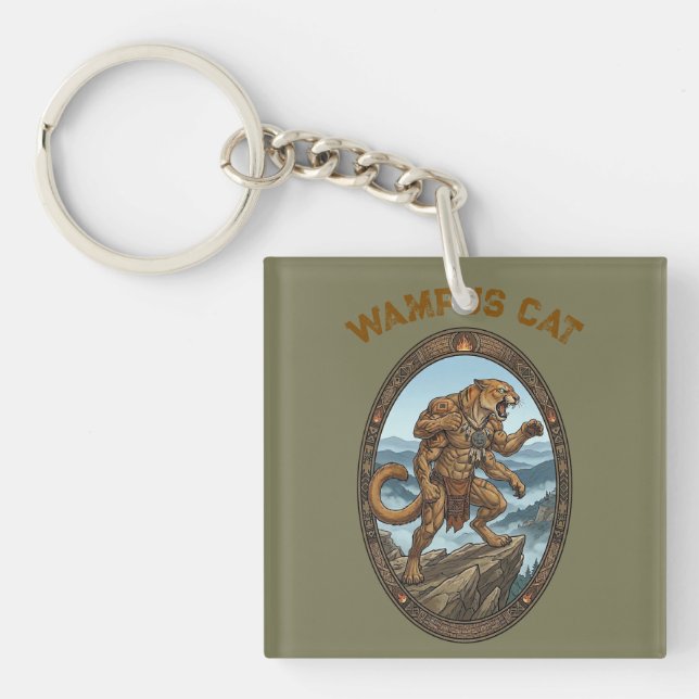Wampus Cat Mythic Guardian - Appalachian Art (Framsidan)