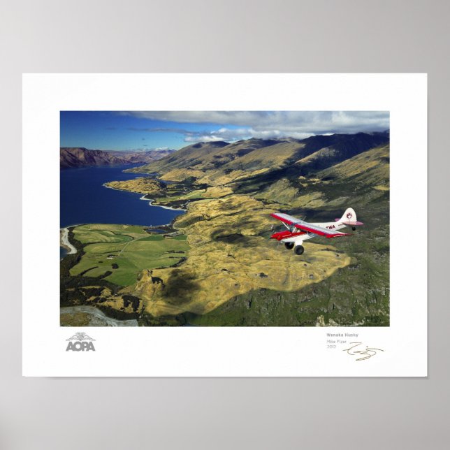 Wanaka Husky Gallery Poster (Framsidan)