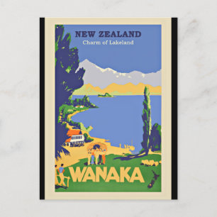 Wanaka, Nya Zeeland Vykort