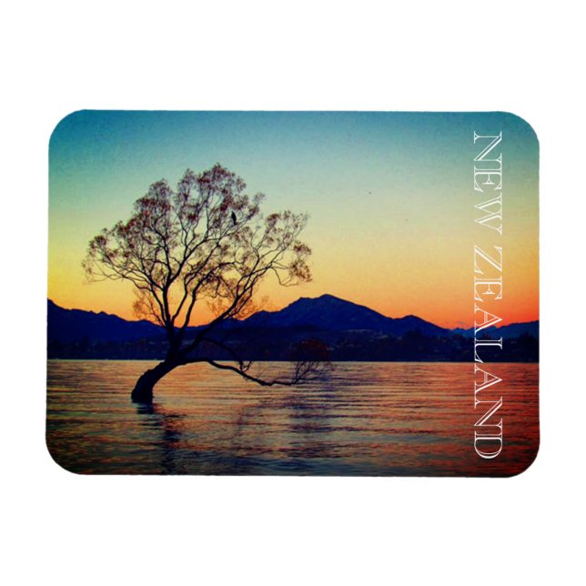 wanaka träd magnet (Horisontell)