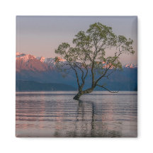 Wanaka Träd, New Zealand Magnet