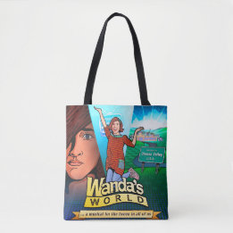 Wandas World Tote Bag Tygkasse