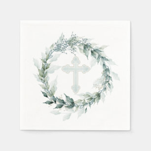WandeBlue Kor Communion Baptism Christening Pappersservett