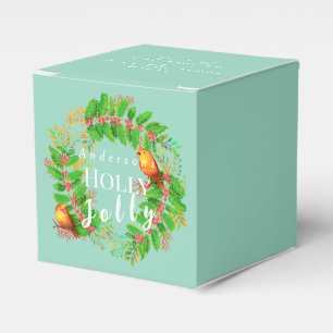 WandeHolly Jolly Family Light Teal Presentaskar