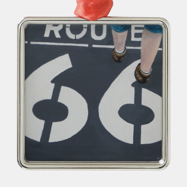 Wander Boldly Julgransprydnad Metall (Framsidan)