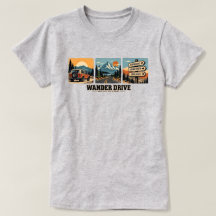 Wander Drive Äventyr Dam T-Shirt