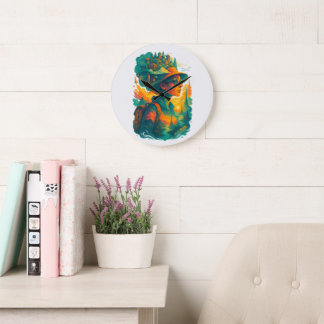 Wander far. Dream big. Live free. Stor Klocka