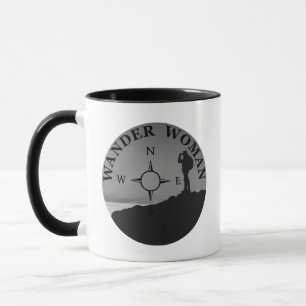 Wander hiking hike camping Women Mugg